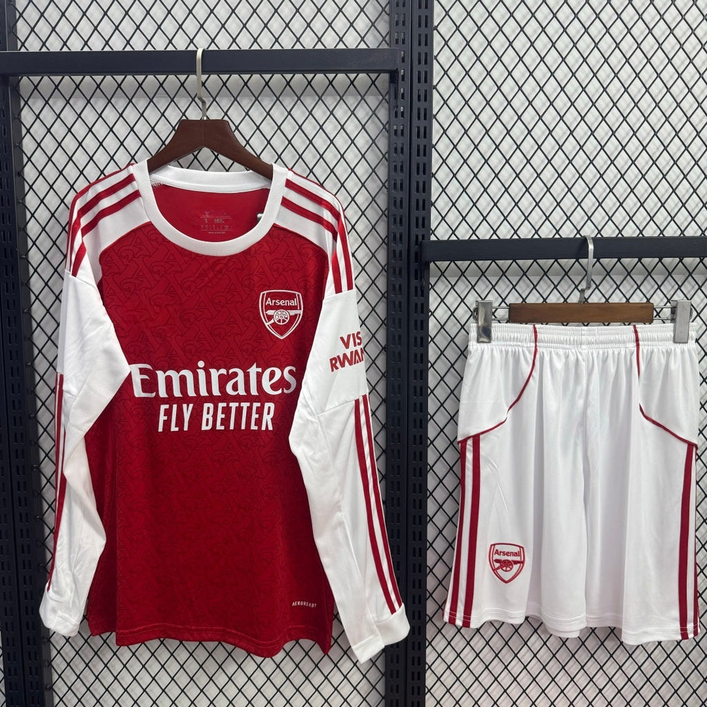 Ensemble 25/26 Arsenal Domicile Adult  Manches Longues
