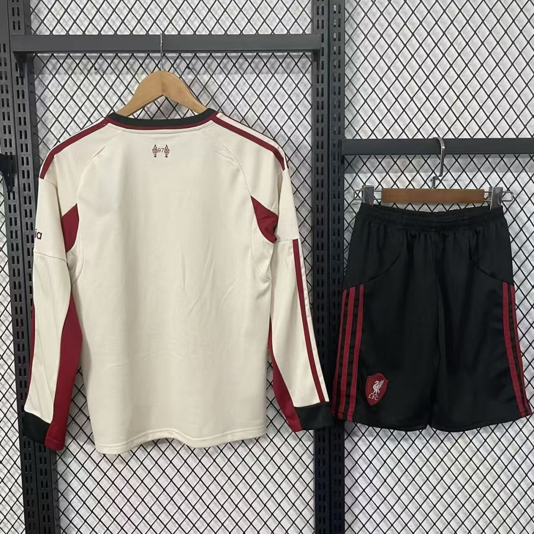 Ensemble 25/26 Liverpool Extérieur Adult  Manches Longues