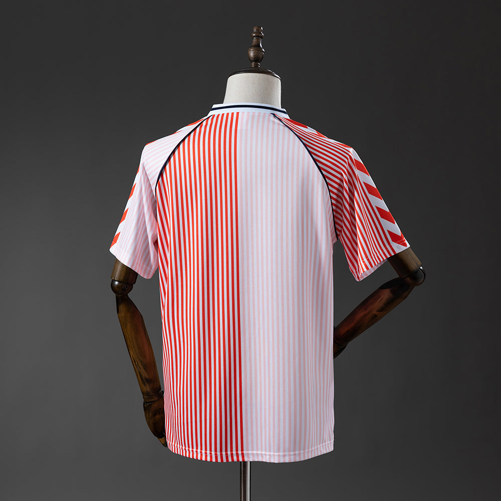 Maillot 1986 Danemark Extérieur Rétro