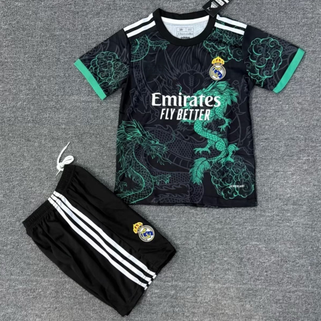 25/26 Ensemble Enfant  Real Madrid Spécial green dragon