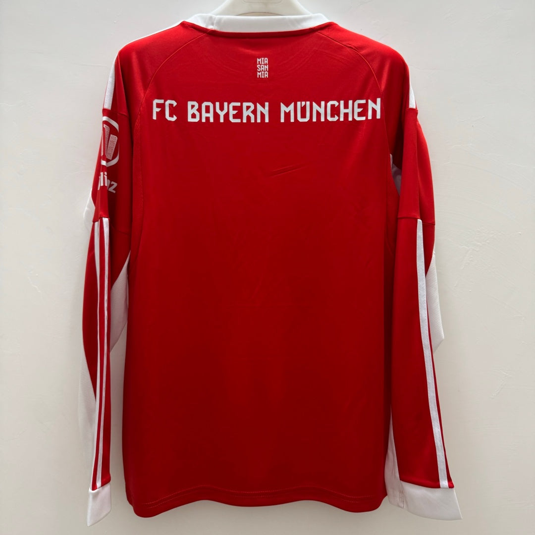 Maillot 25/26  Bayern Munich Domicile   Manches Longues