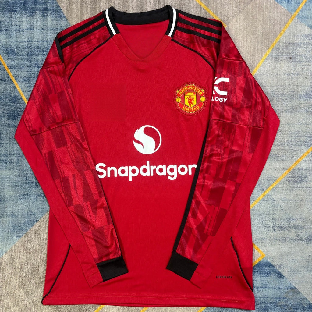 Maillot 25/26 Manchester United  Domicile  Manches Longues