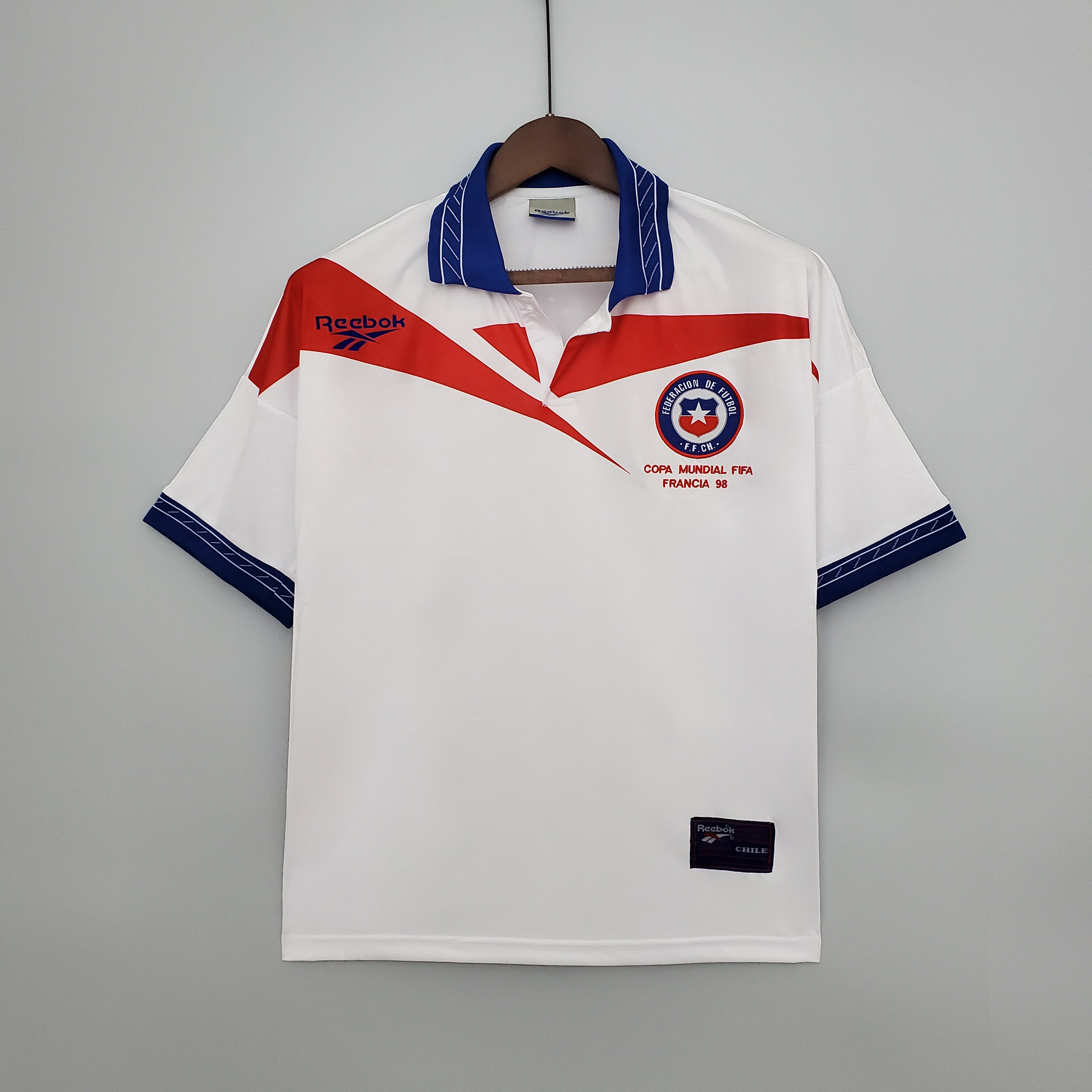 Maillot 1998 Chili Extérieur Rétro
