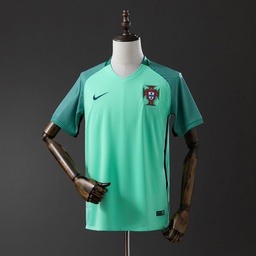 Maillot 2016 Portugal Extérieur Rétro