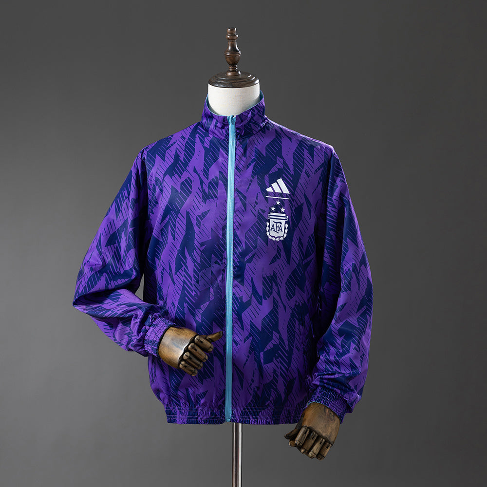 Veste coupe-vent réversible Argentine