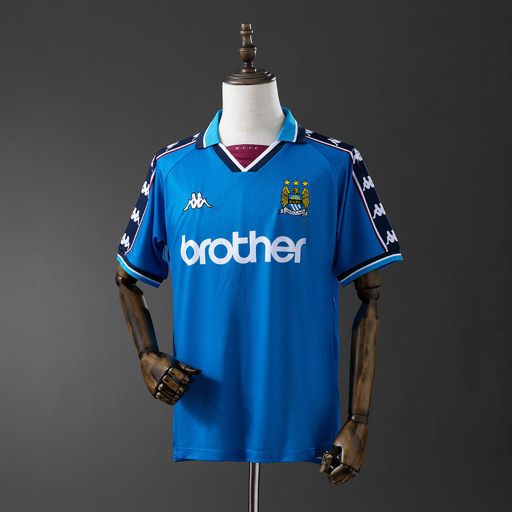 Maillot 97/99 Manchester City Domicile Rétro