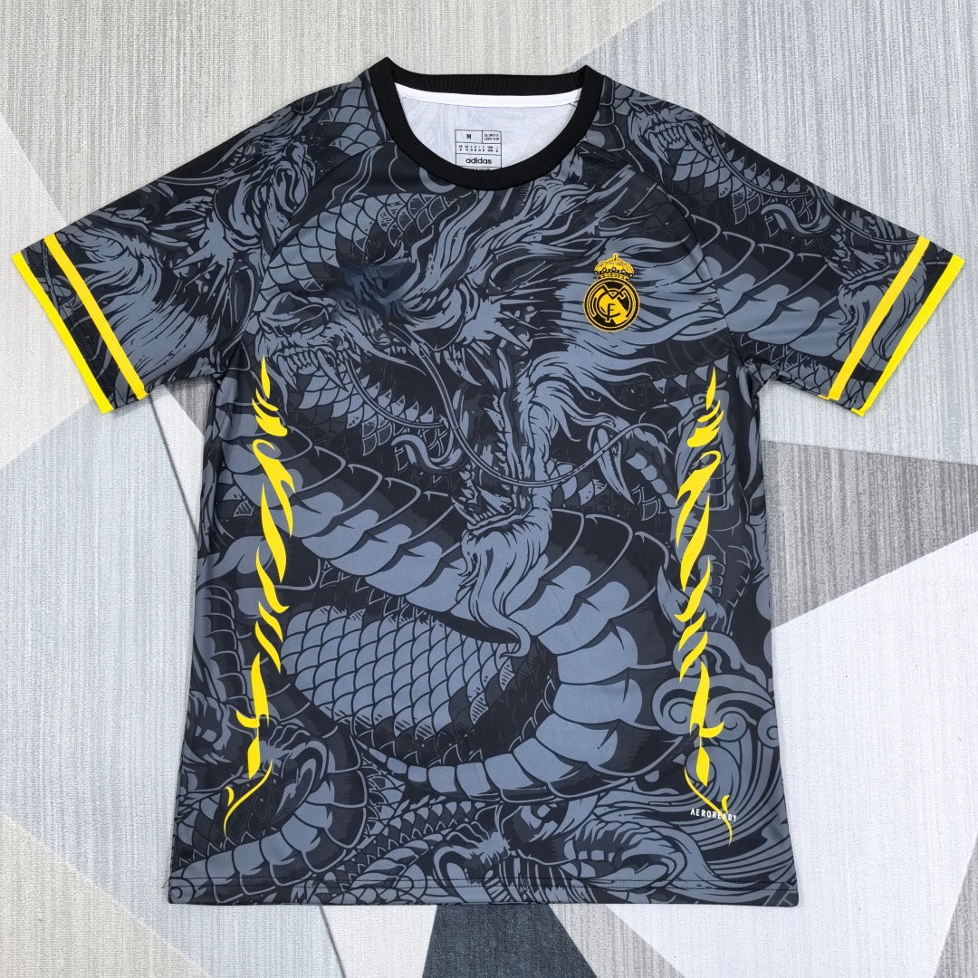 Maillot 25/26  Real Madrid Spécial dragon black