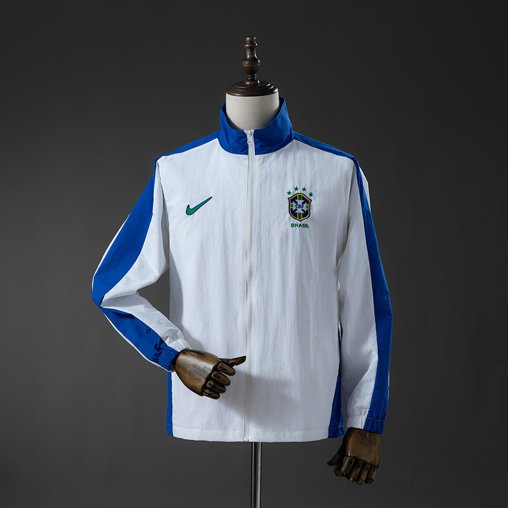 Veste coupe-vent 1998 Brésil Blanc