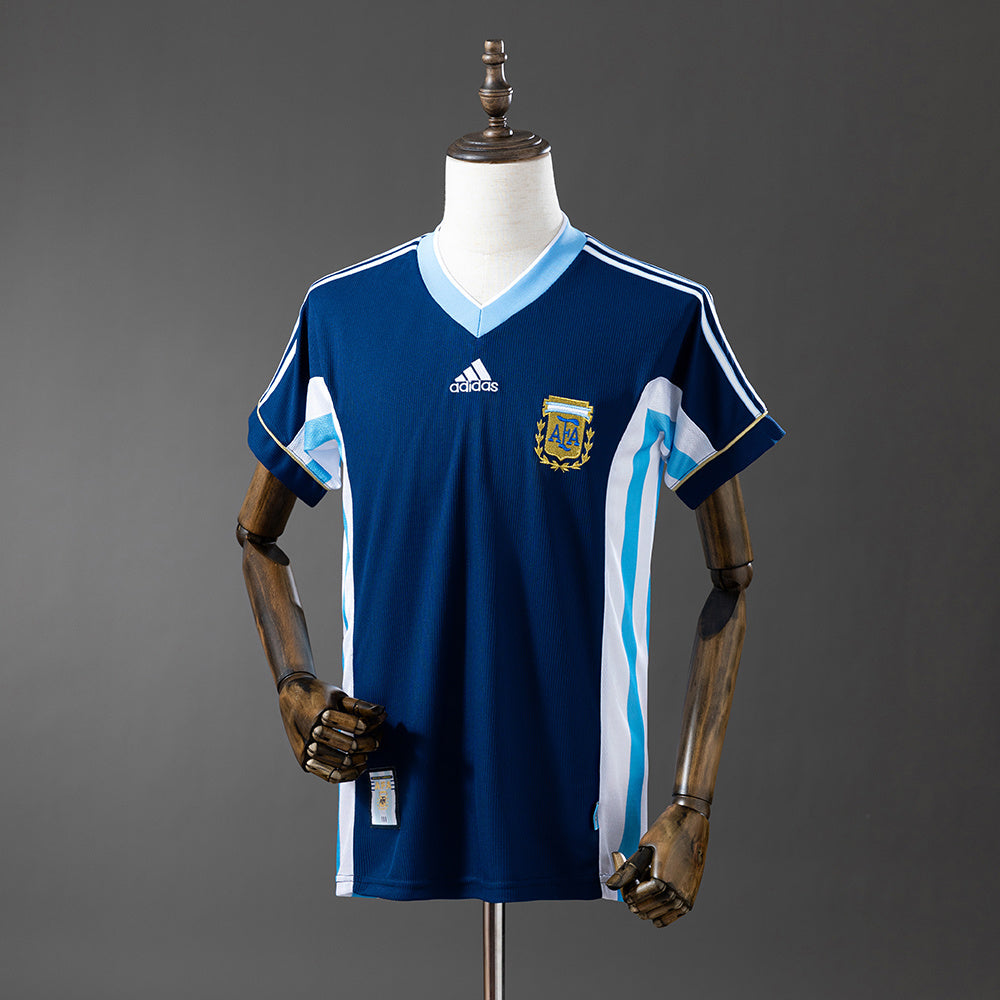 Maillot  1998 Argentine Extérieur Retro