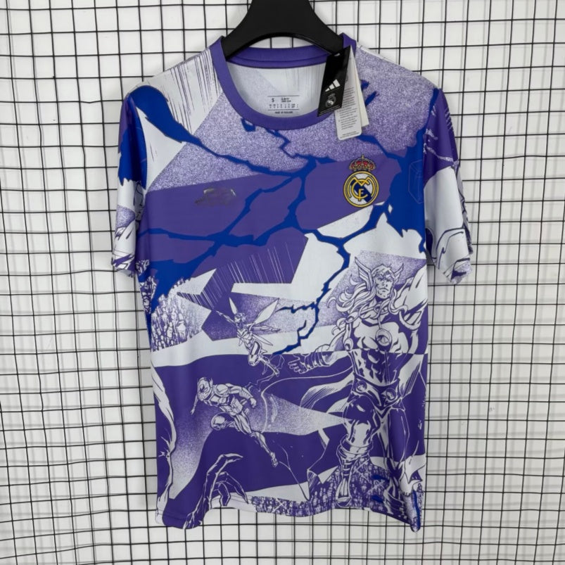 25/26 Maillot Real Madrid  Spécial violet