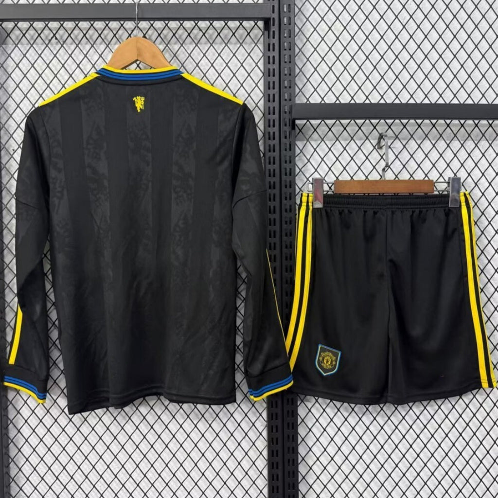 Ensemble 25/26 Manchester United Third Adult  Manches Longues