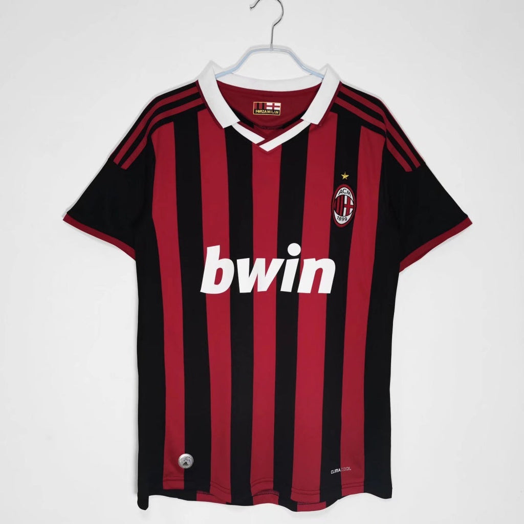 2009- 2010 Maillot AC Milan Domicile Rétro