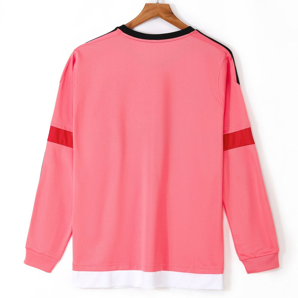 Maillot 2015-2016 Juventus Extérieur Manches Longues  Retro