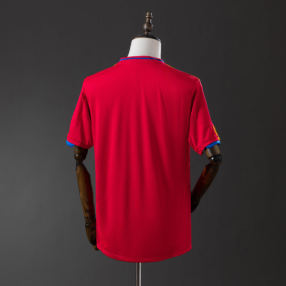Maillot 2010 Espagne Domicile Retro