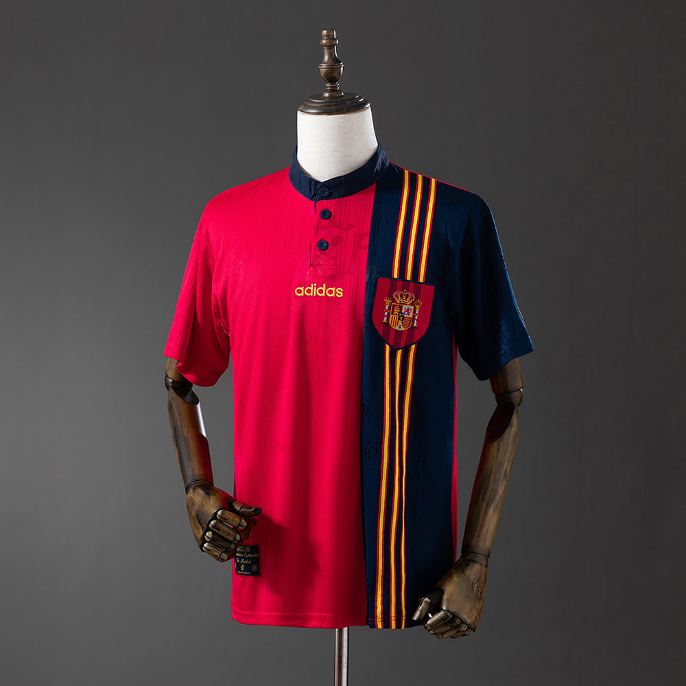 Maillot 1996 Espagne Domicile  Retro