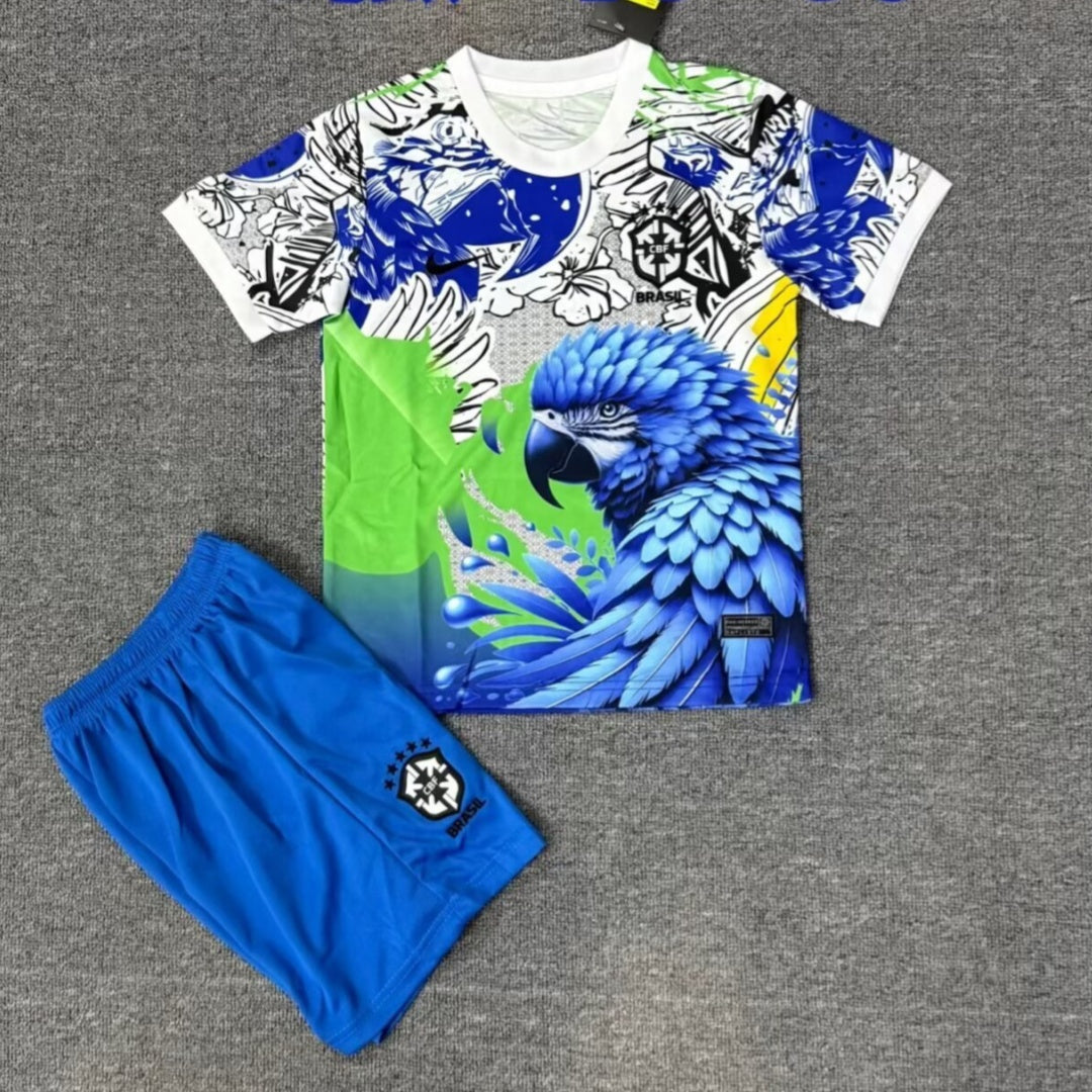 25/26 Ensemble Enfant  Brésil Spécial  bird blue