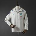 Veste coupe-vent Brésil Blanc