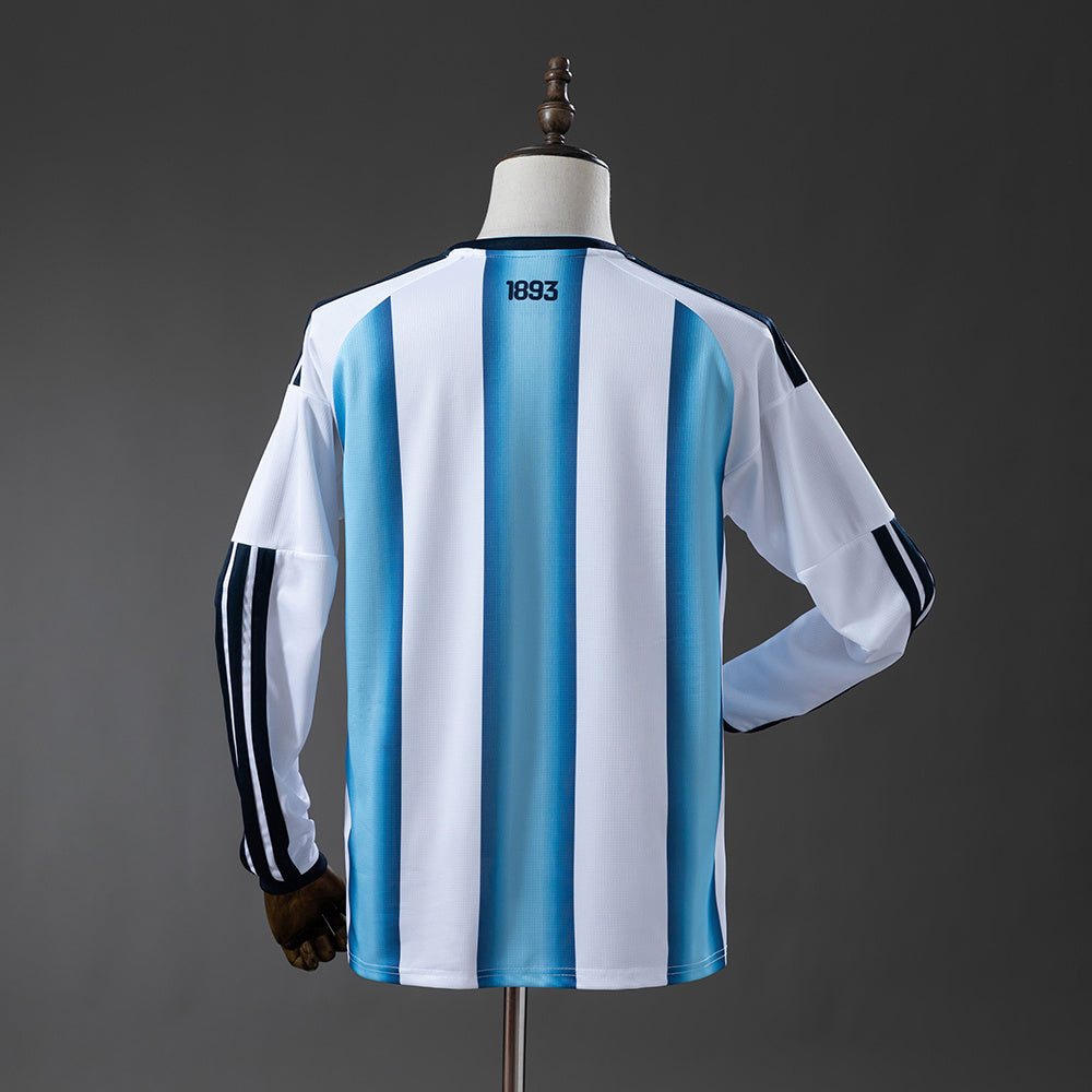 Maillot 2026 Argentine Domicile  Manches Longues
