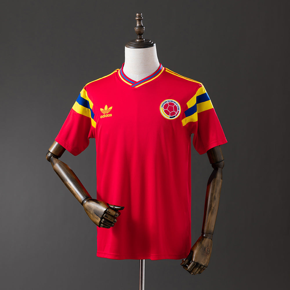 Maillot 1990 Colombie Extérieur Retro
