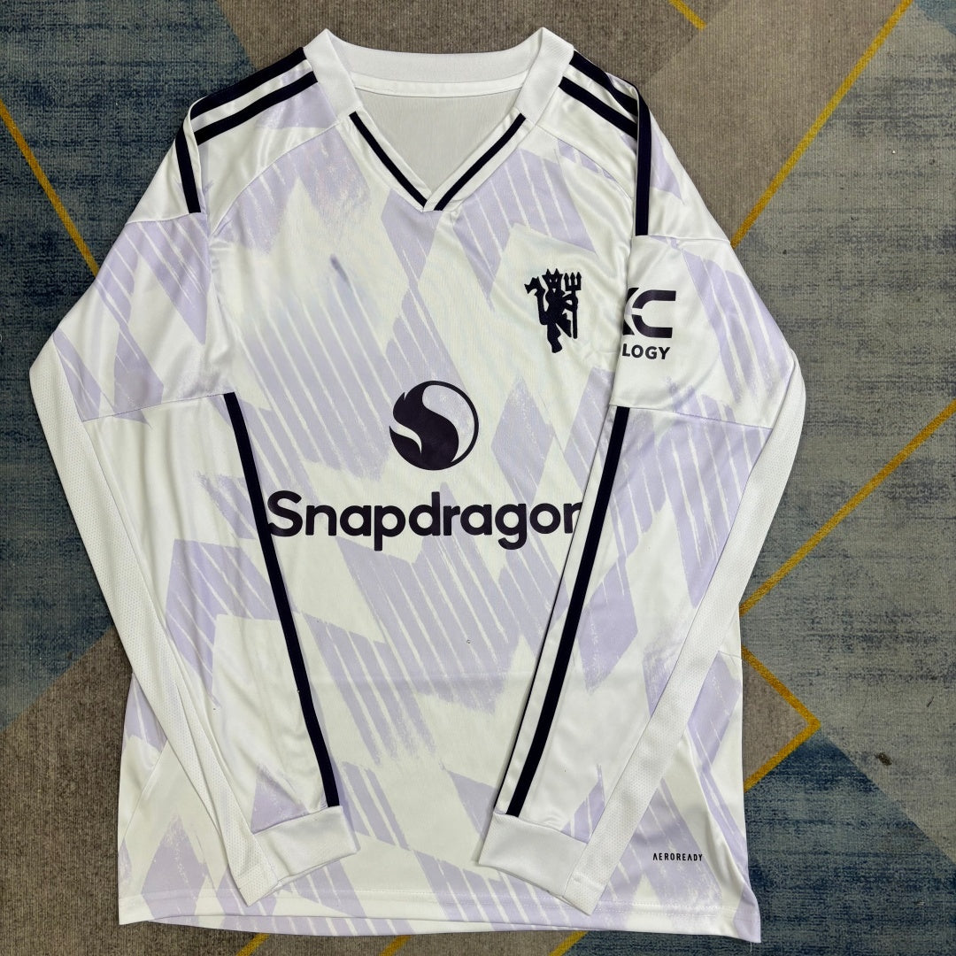Maillot 25/26 Manchester United   Extérieur  Manches Longues