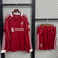 Ensemble 25/26 Liverpool Domicile Adult  Manches Longues
