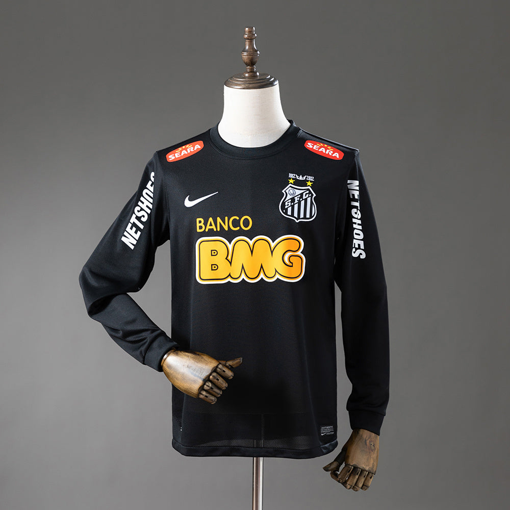 Maillot 12/13 Santos Manches Longues Extérieur Retro