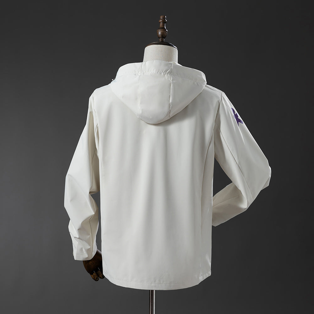 Veste coupe-vent Brésil Blanc