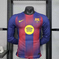 Maillot 25/26 Barcelone Domicile player  Manches Longues