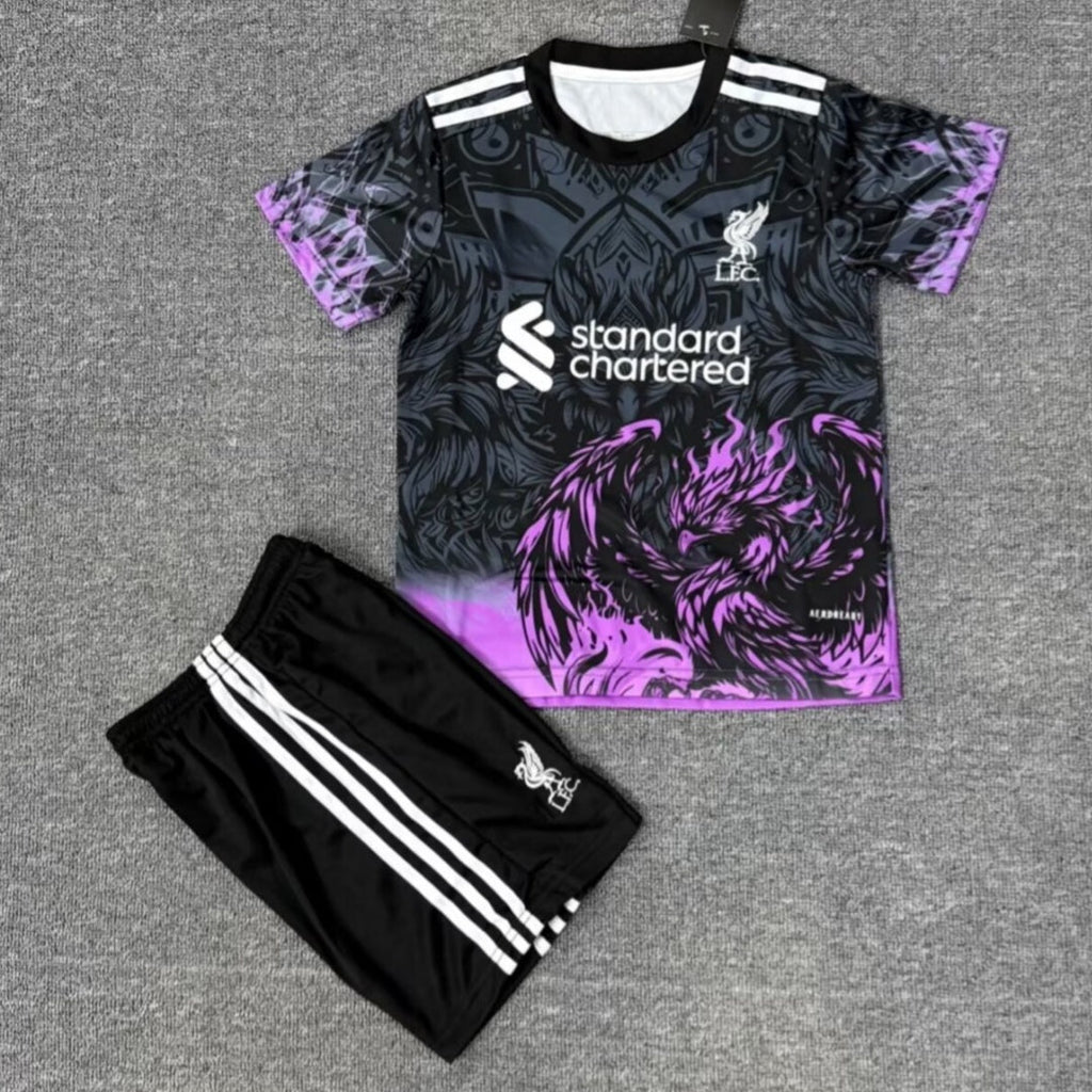25/26 Ensemble Enfant  Liverpool Spécial  violet