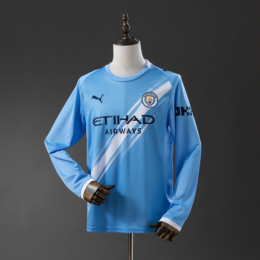 Maillot 25/26 Manchester City  Domicile  Manches Longues