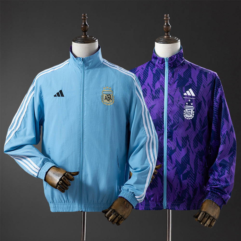 Veste coupe-vent réversible Argentine