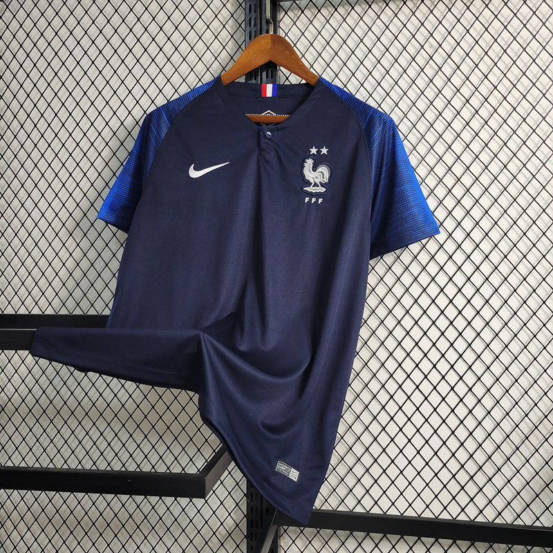Maillot 2018 France Domicile Retro