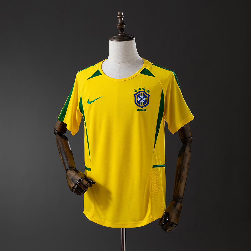 Maillot 2002 Brésil Domicile Rétro