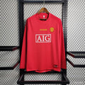 Maillot 07/08 Manchester United Manches Longues Domicile Rétro
