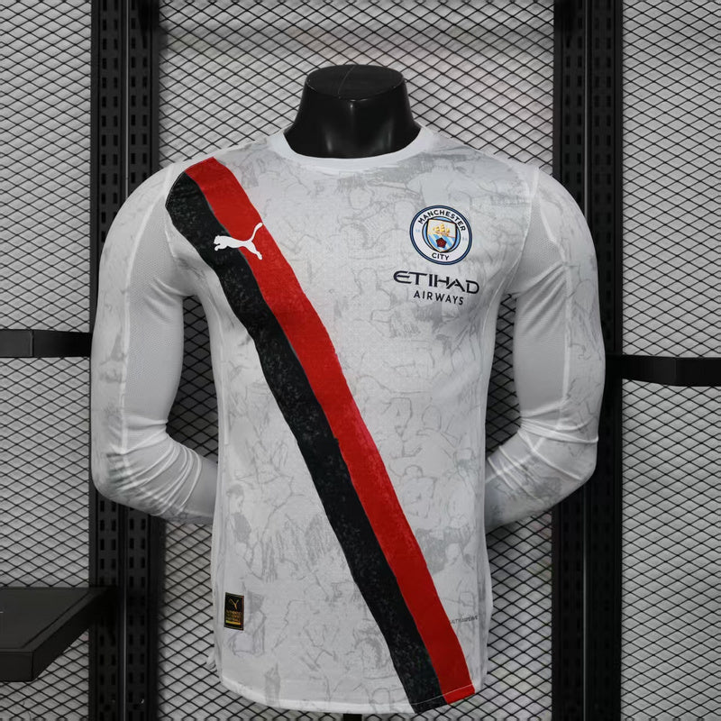 Maillot 25/26  Manchester City Extérieur Player Manches Longues