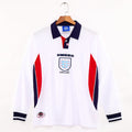 1998 Maillot  Angleterre Domicile Retro Manches Longues