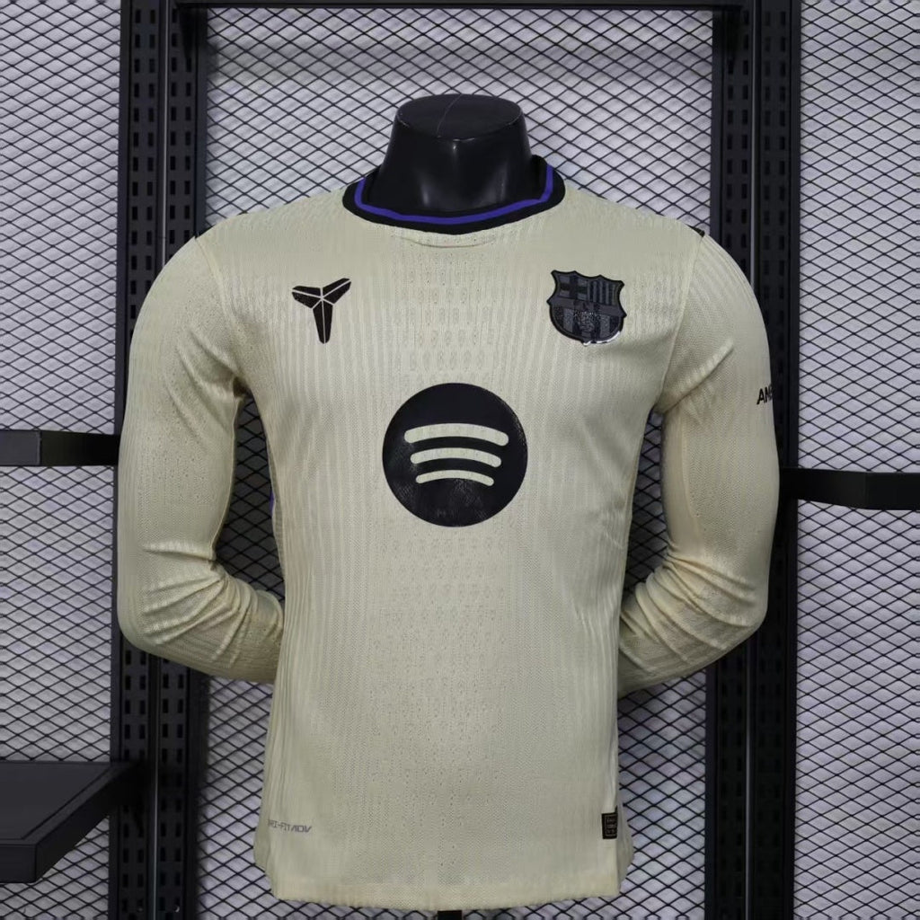 Maillot 25/26 Barcelone Extérieur player  Manches Longues