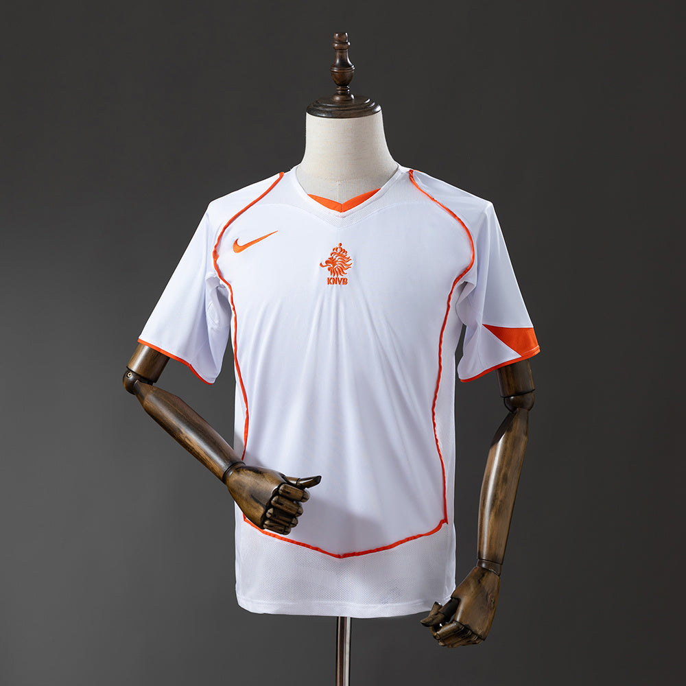 Maillot 2004 Pays Bas Extérieur Rétro