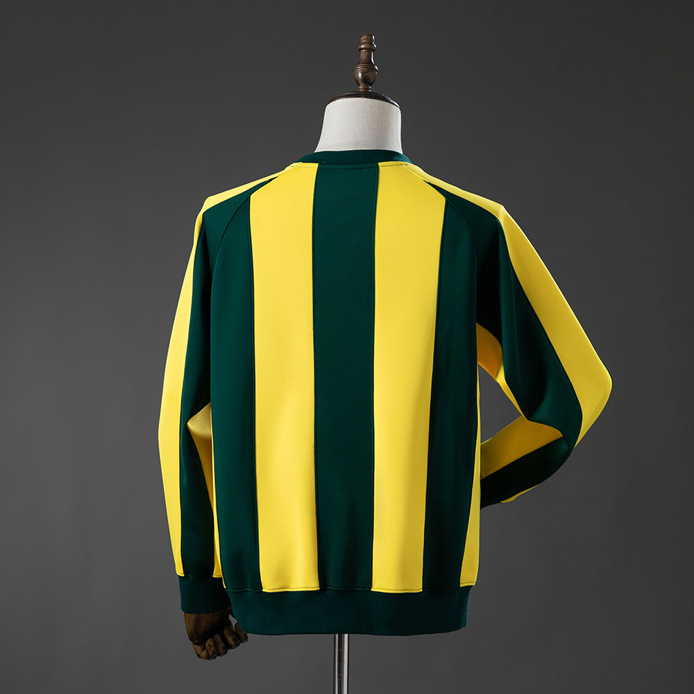 Sweat Brésil Jaune/Vert