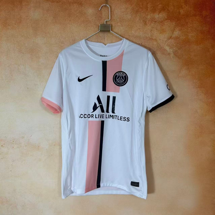 2021-2022  Maillot  PSG  Retro white