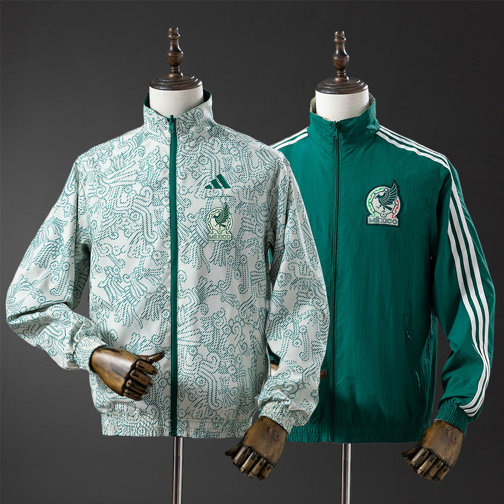 Veste coupe-vent réversible  Mexique