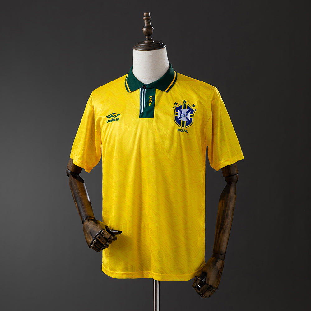 Maillot 91/93  Brésil Domicile Rétro