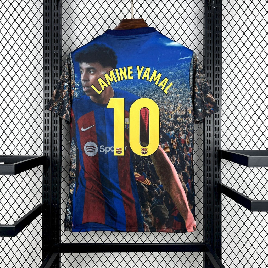 Maillot 24/25 Barcelone Yamal Spécial