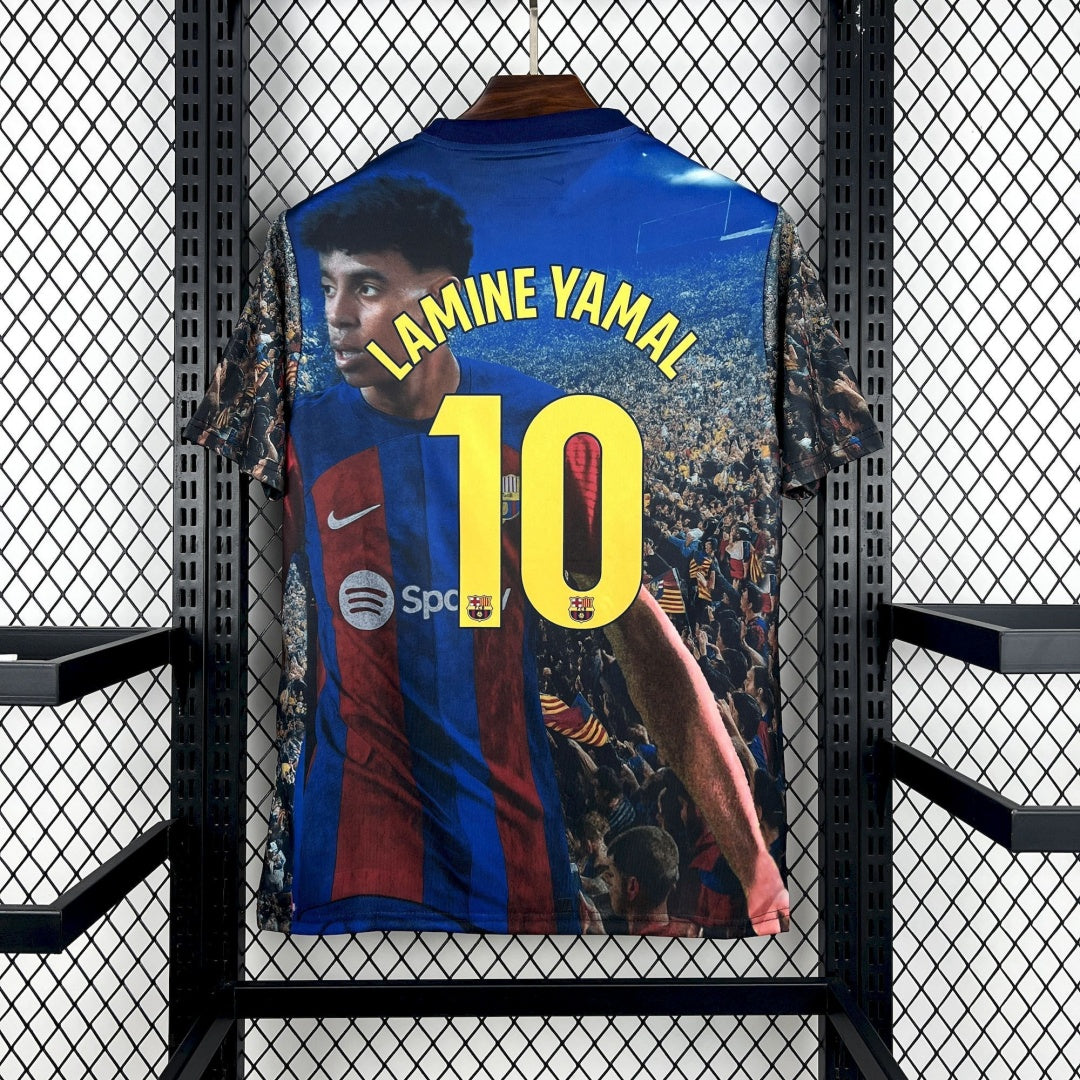 Maillot 24/25 Barcelone Yamal Spécial