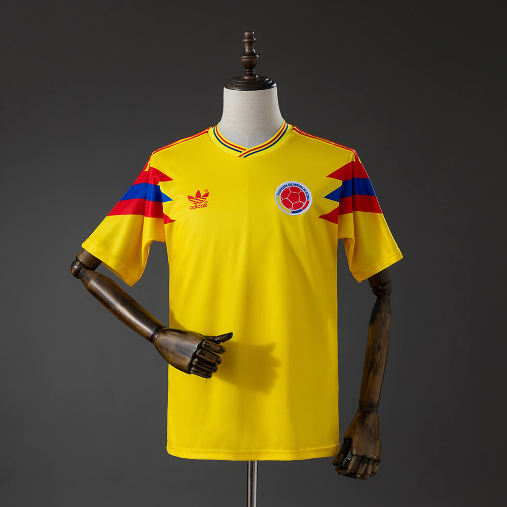 Maillot 1990 Colombie Domicile Retro
