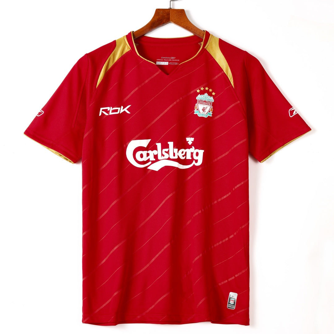 2005-2006  Maillot Liverpool  Domicile  Retro