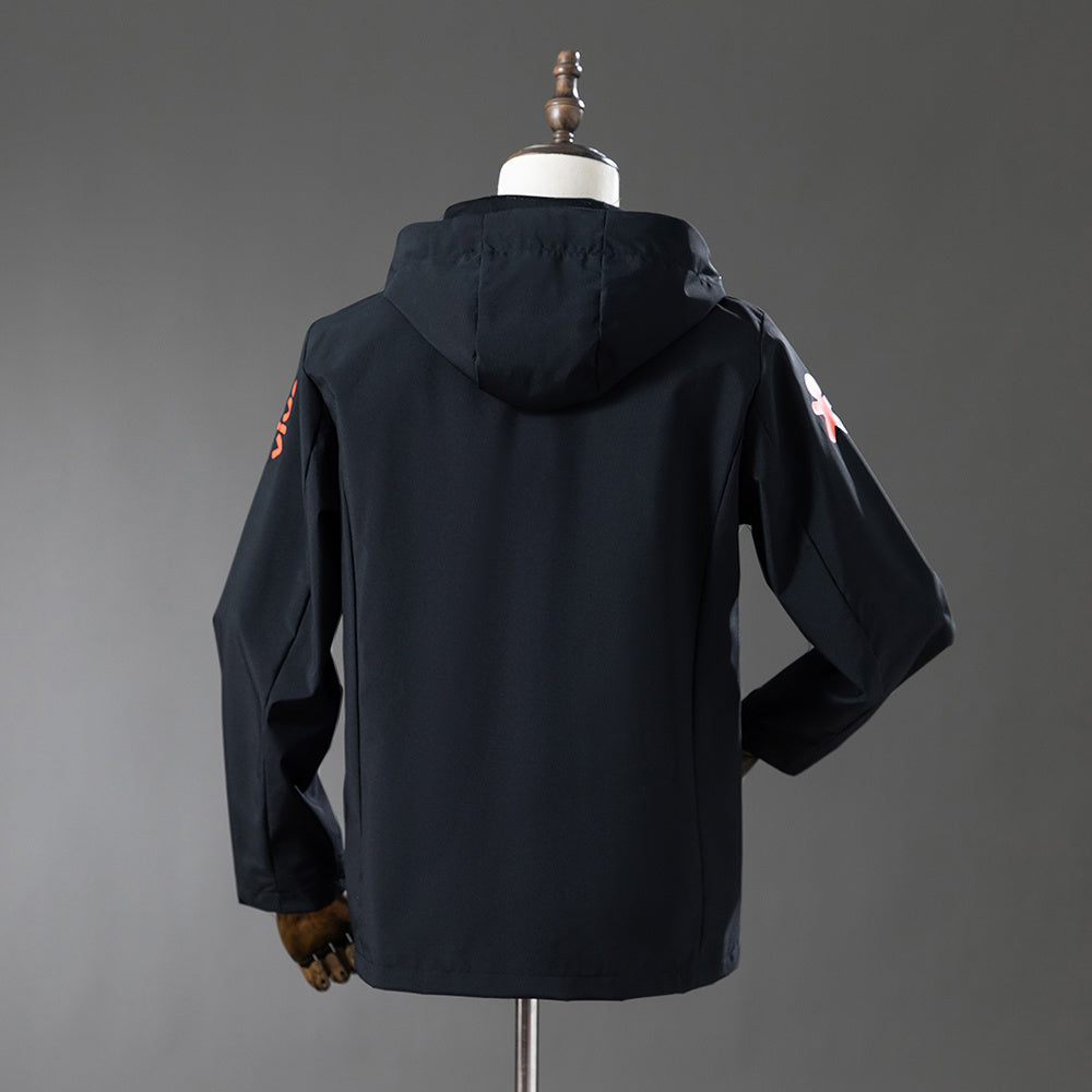 Veste coupe-vent Brésil Noir