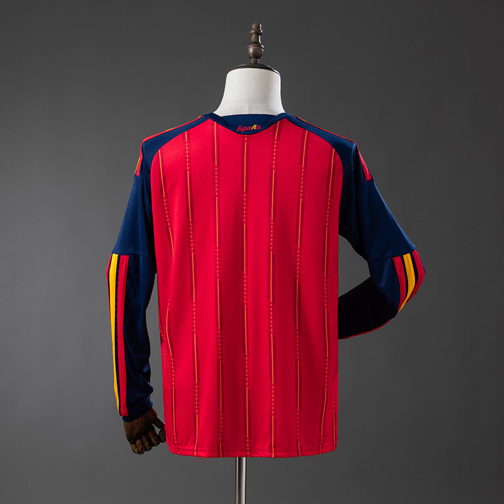 Maillot 2026 Espagne Domicile Manches Longues