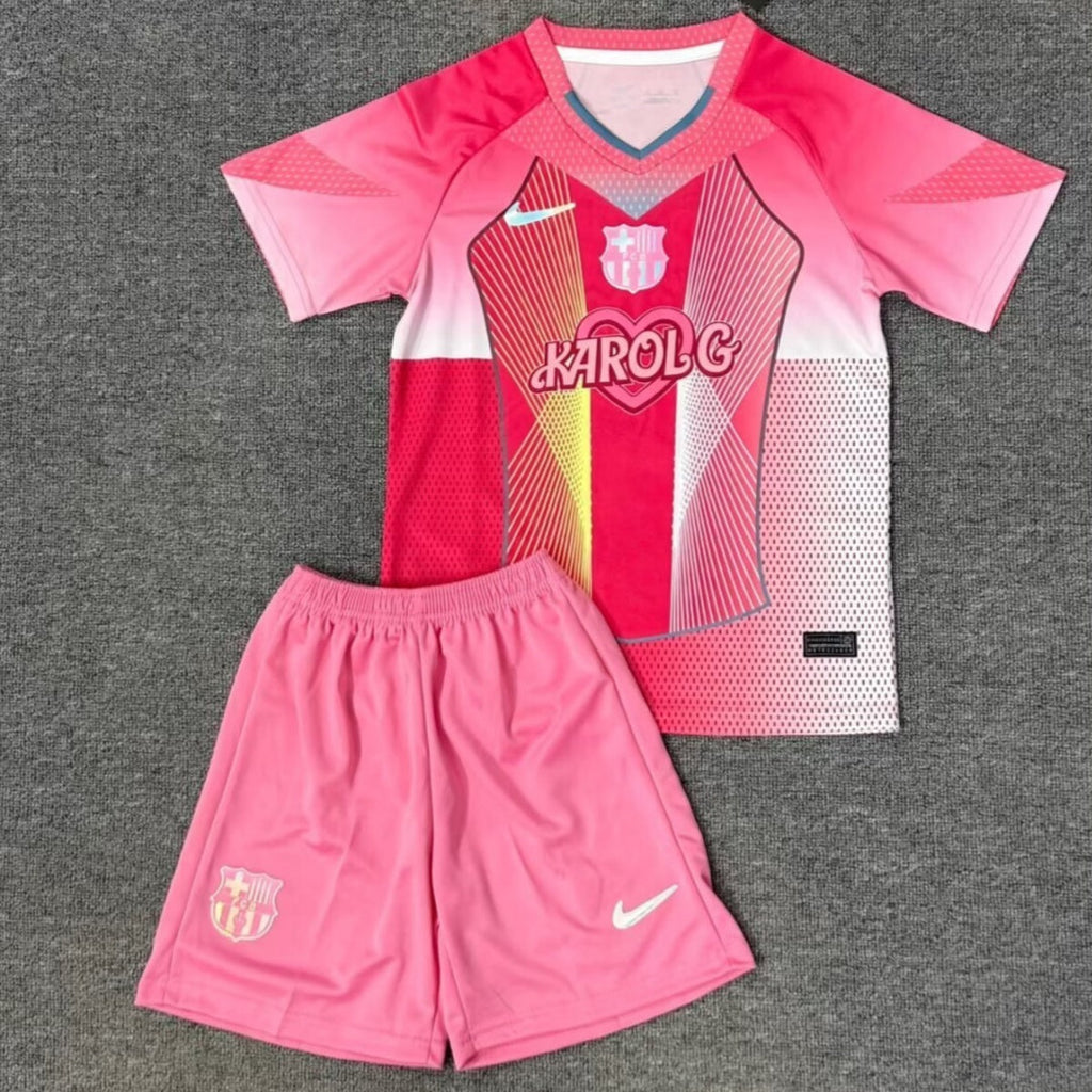 25/26 Ensemble Enfant  Barcelone Spécial rose