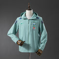 Veste coupe-vent Brésil Vert d’eau